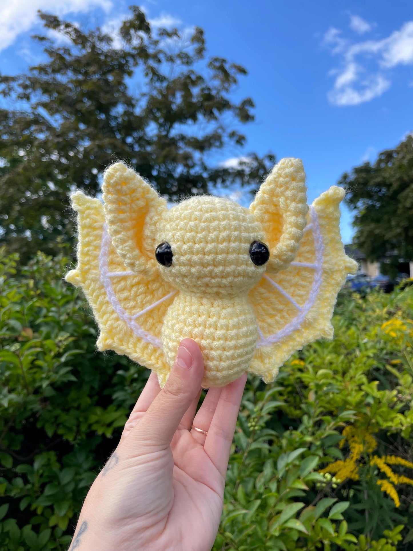 Kawaii Halloween Bat Crochet Pattern