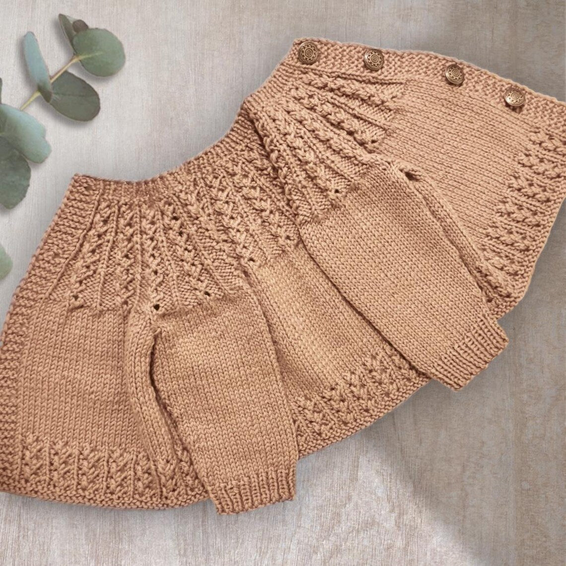 Celeste Lace Yoke Cardigan Knitting Pattern
