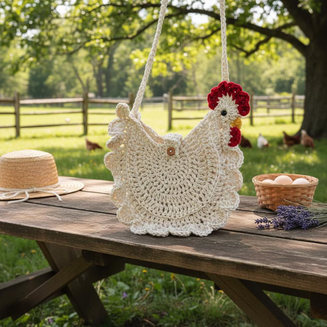 Chicken Purse Crochet Pattern