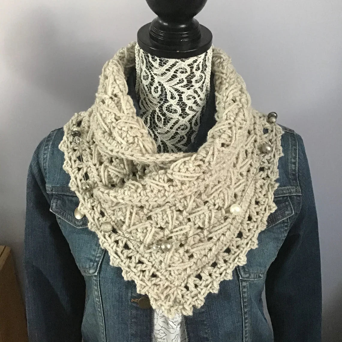 Chloe Neck warmer crochet pattern