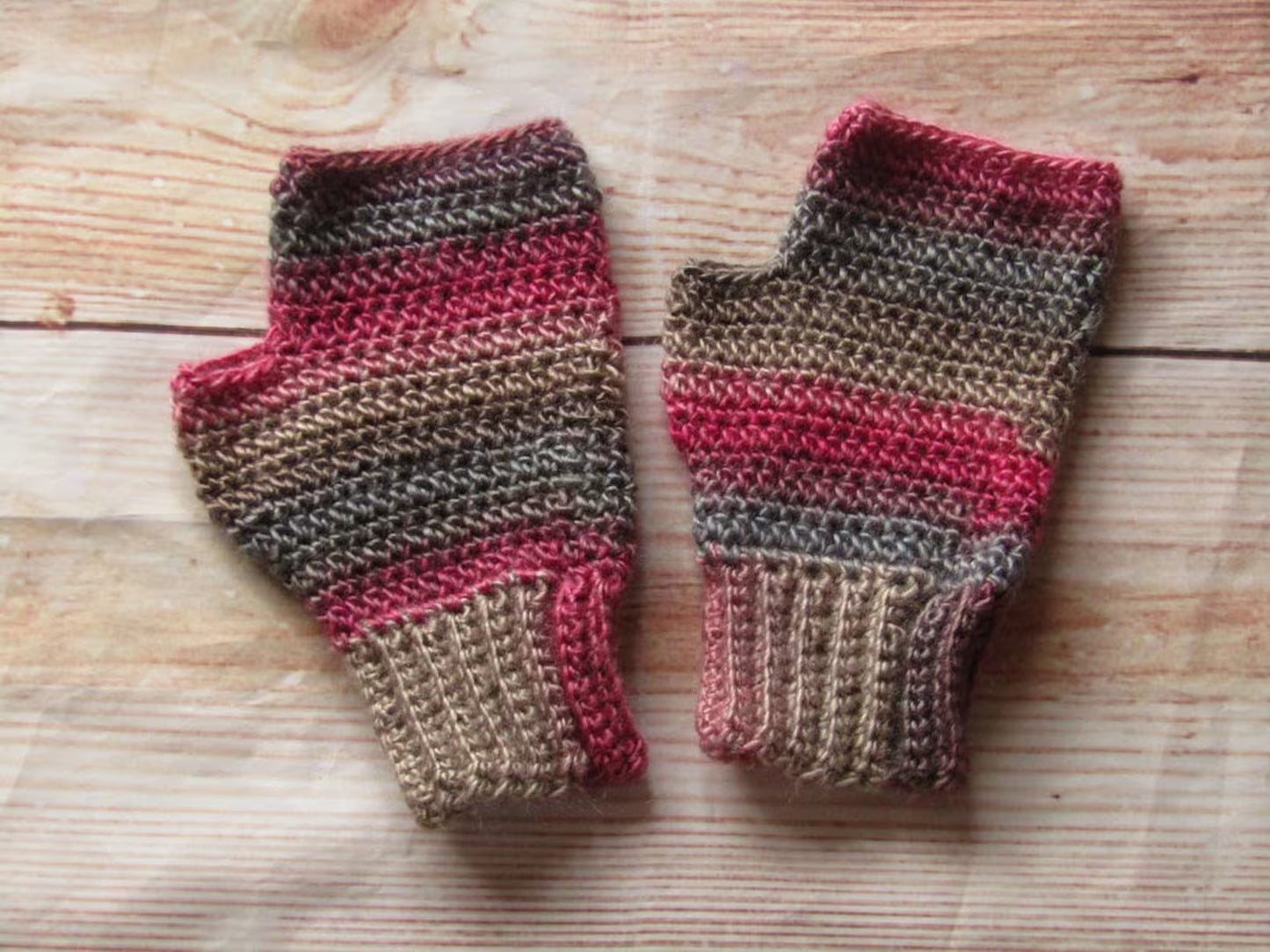 Fingerless Gloves Crochet Pattern