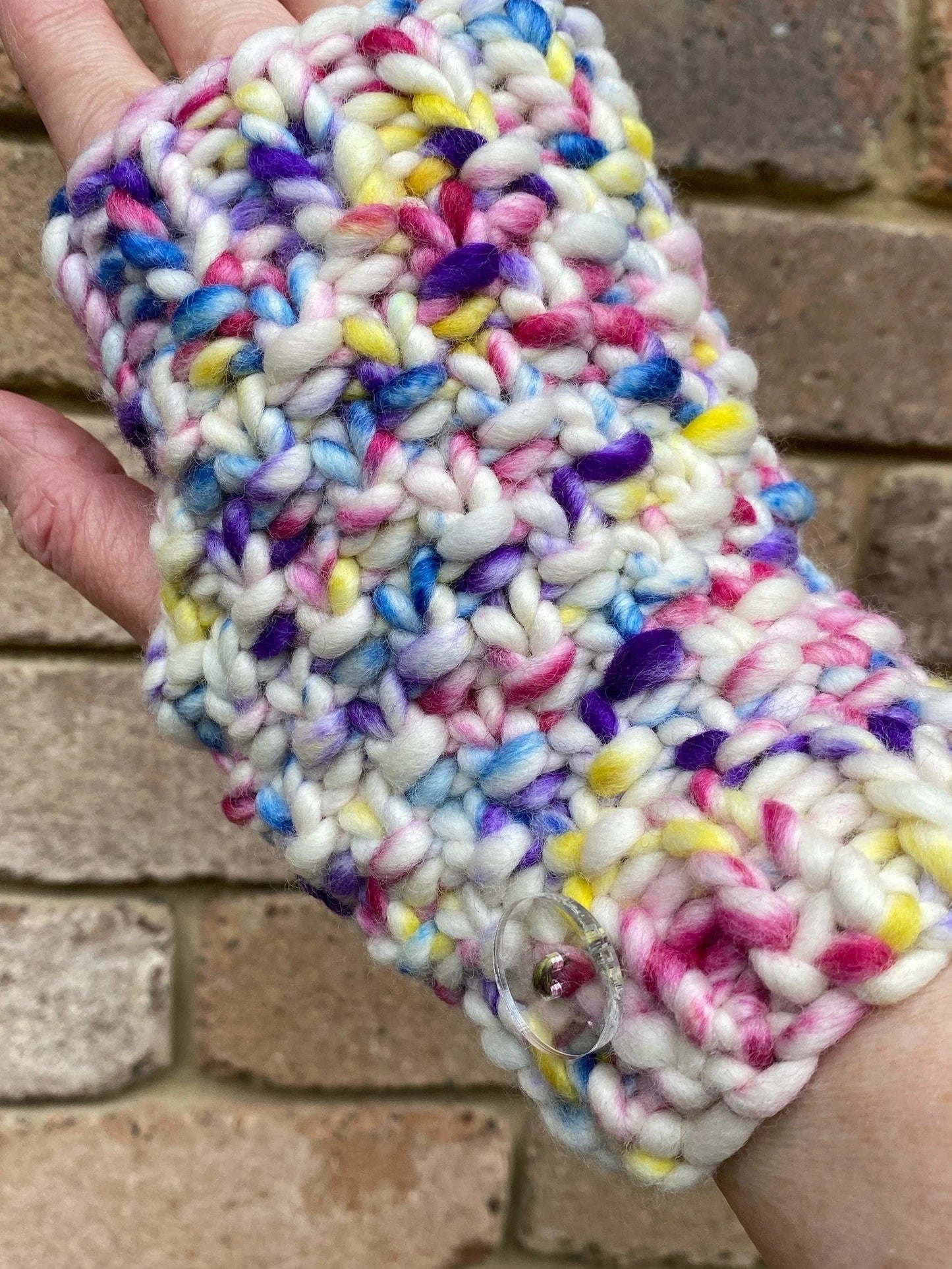 Fingerless Handwarmers Knitting Pattern