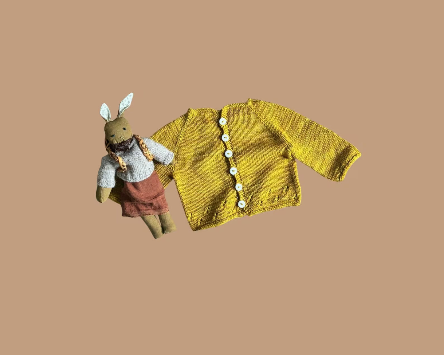 Filsa Baby Cardigan Knitting Pattern