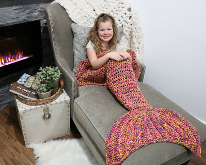 Mermaid Blanket Crochet Pattern