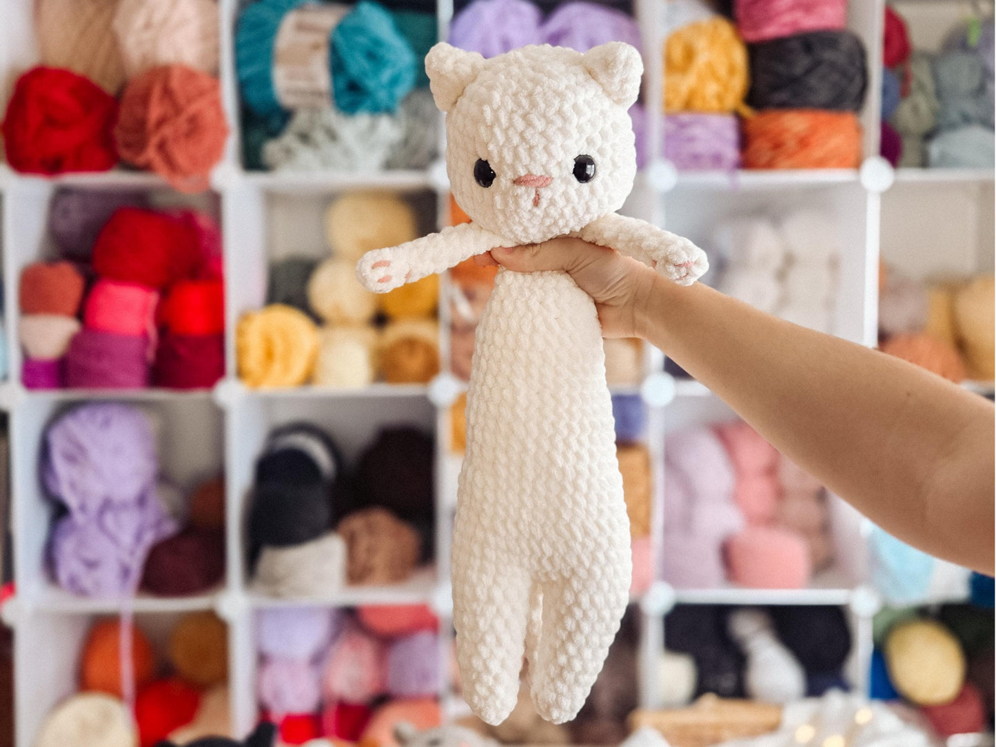 Low-Sew Kitties Amigurumi Crochet Pattern