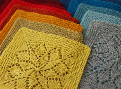 Vivid Blanket Knitting Pattern
