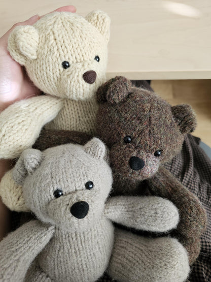 Bera Teddy Bear Knitting Pattern