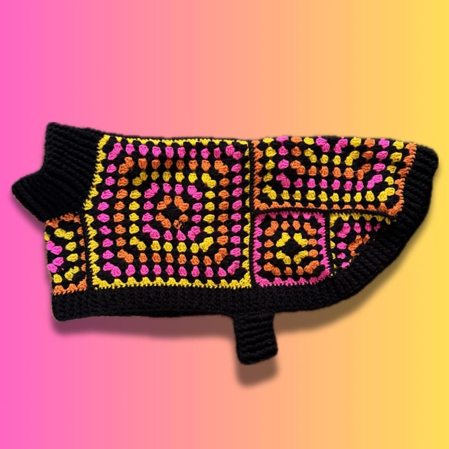Groovy Granny Greyhound Coat Crochet Pattern