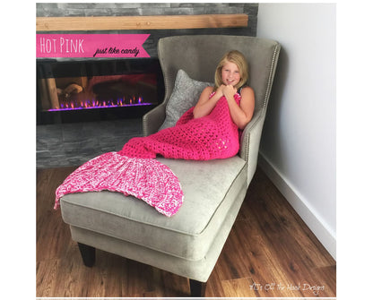 Mermaid Blanket Crochet Pattern