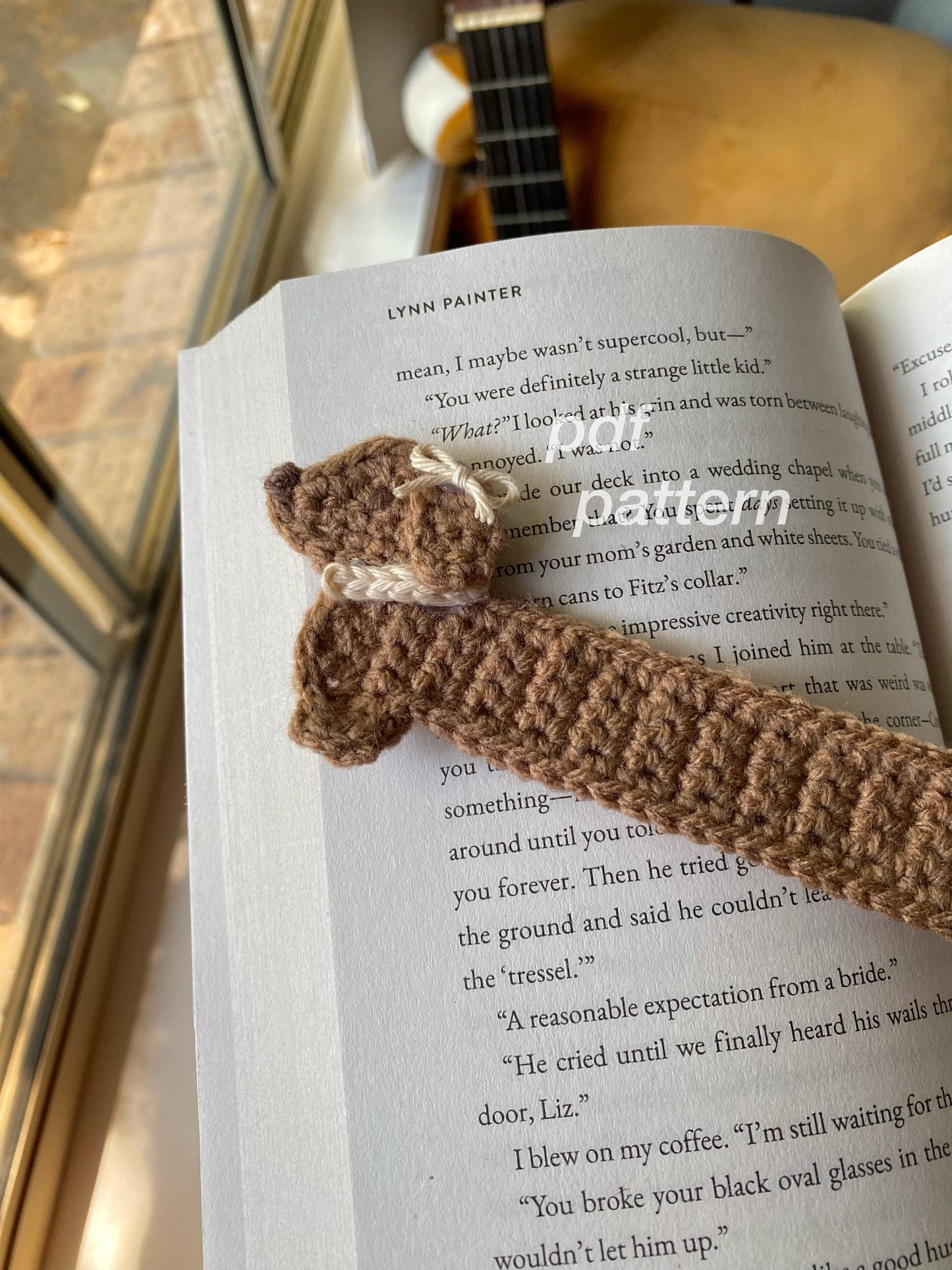 Dachshund Bookmark Crochet Pattern