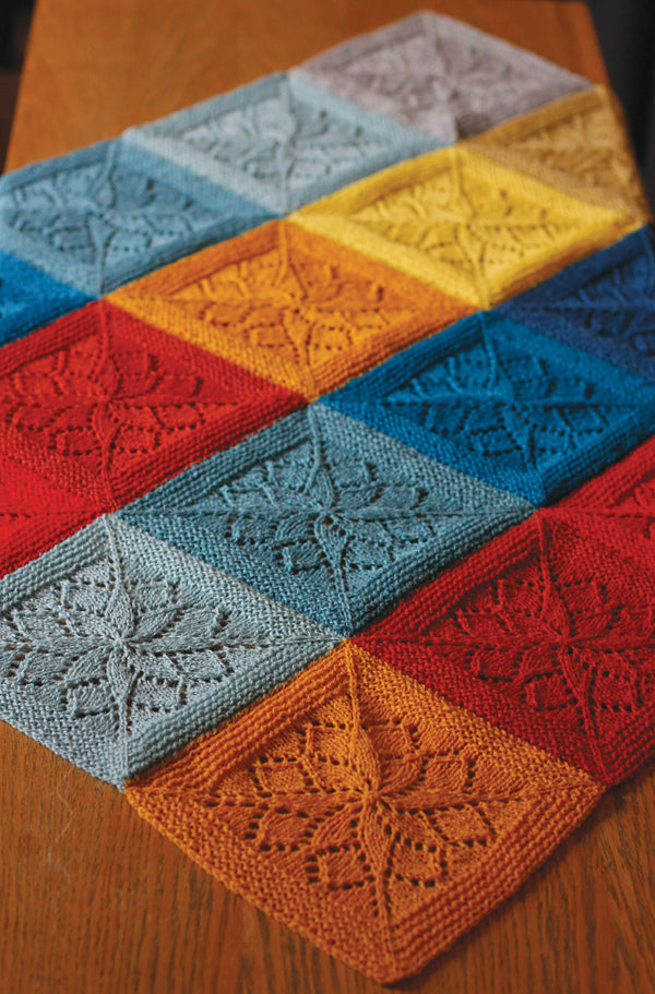 Vivid Blanket Knitting Pattern