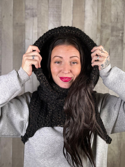 Matrixx Hooded Cowl Crochet Pattern