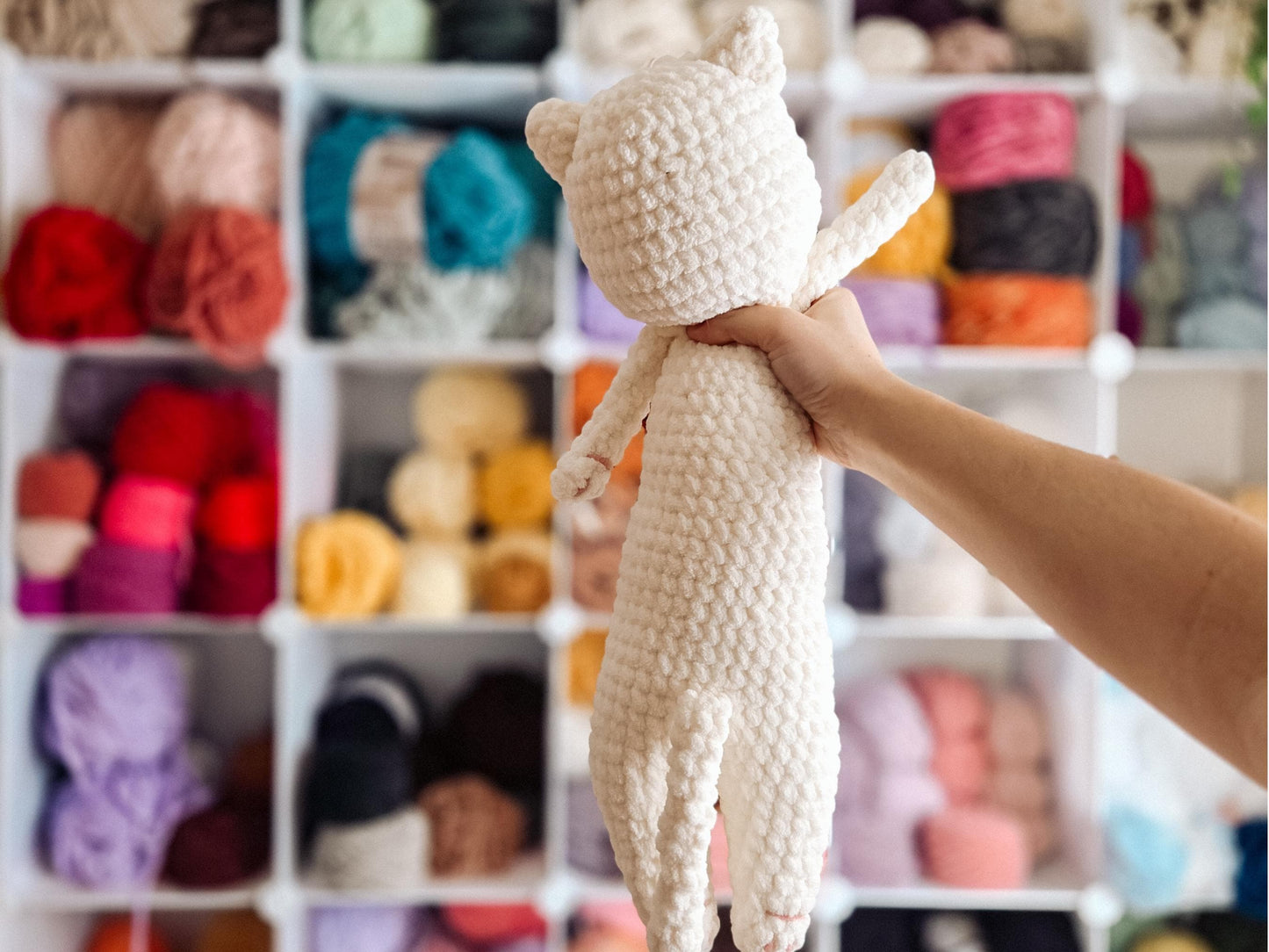 Low-Sew Kitties Amigurumi Crochet Pattern