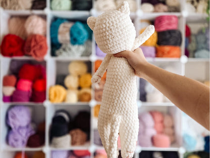 Low-Sew Kitties Amigurumi Crochet Pattern