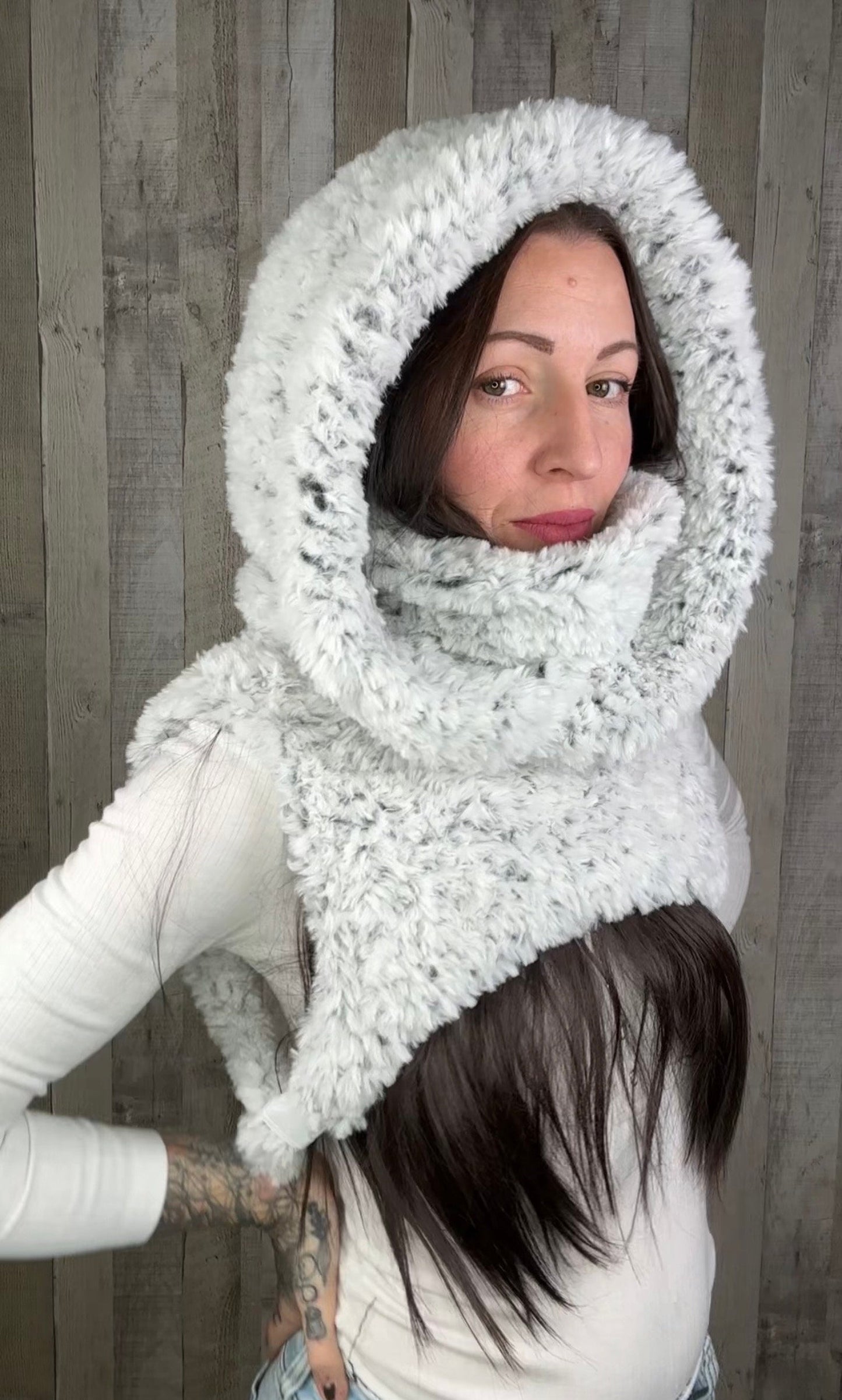 Matrixx Hooded Cowl Crochet Pattern