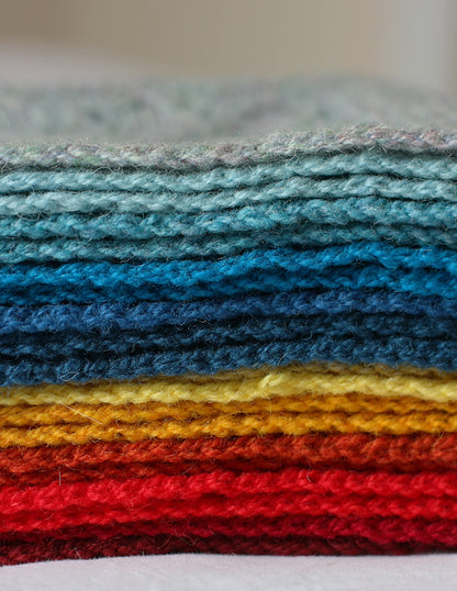 Vivid Blanket Knitting Pattern