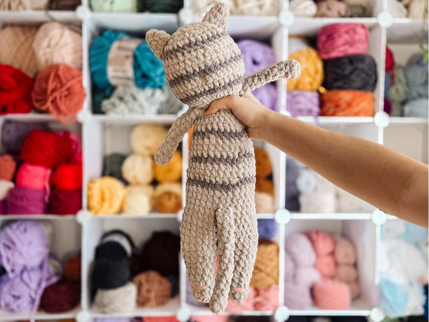 Low-Sew Kitties Amigurumi Crochet Pattern