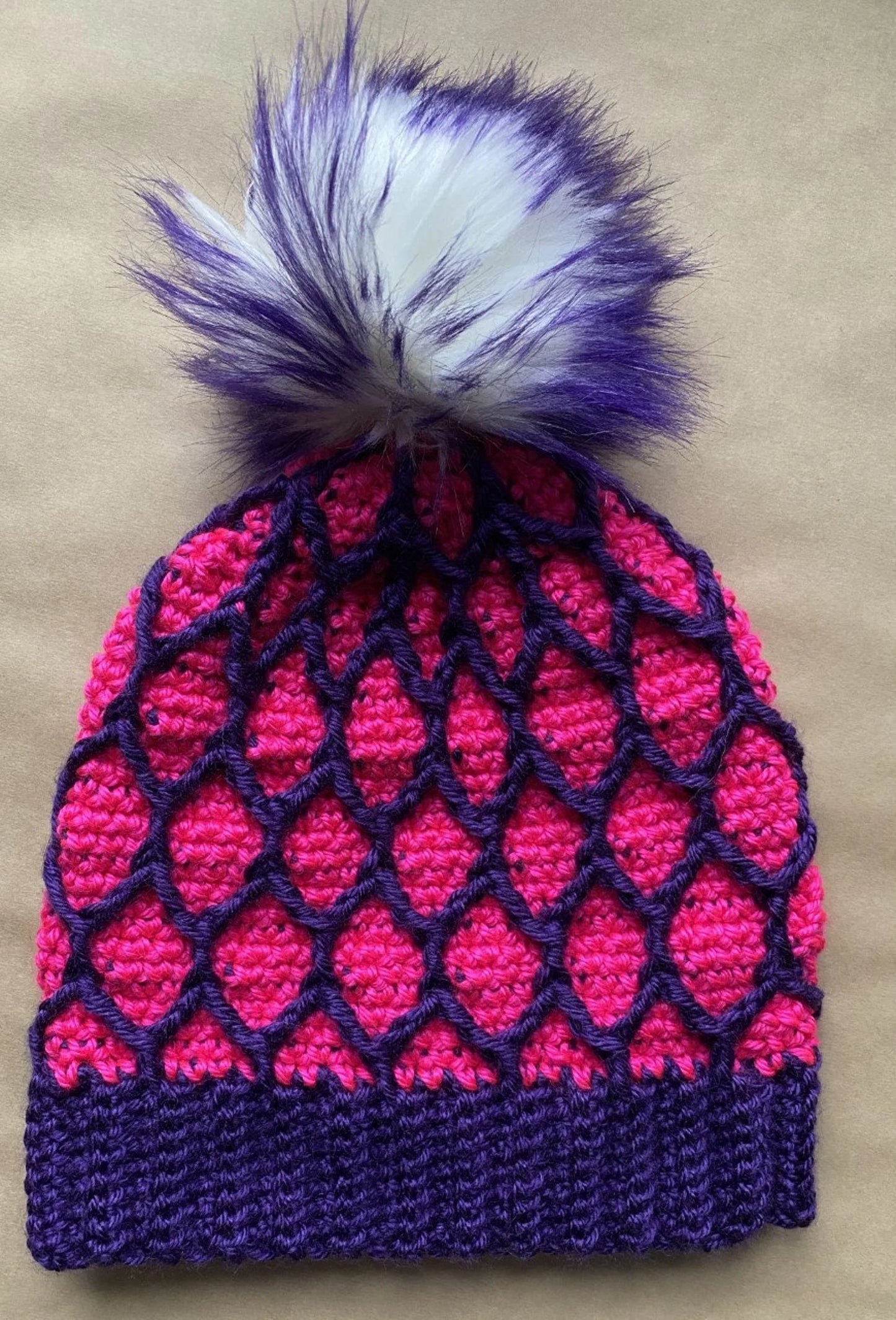 Bee Stitch Crochet Toque Pattern
