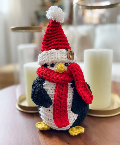 Merry & Bright Santa Penguin Crochet Pattern