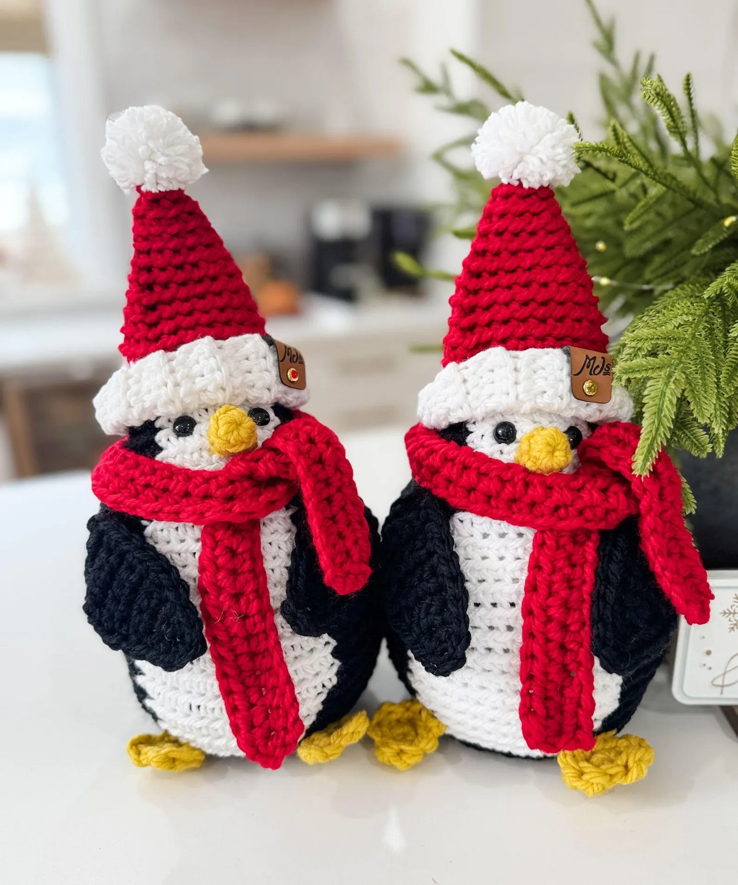 Merry & Bright Santa Penguin Crochet Pattern