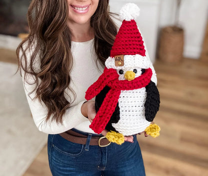 Merry & Bright Santa Penguin Crochet Pattern