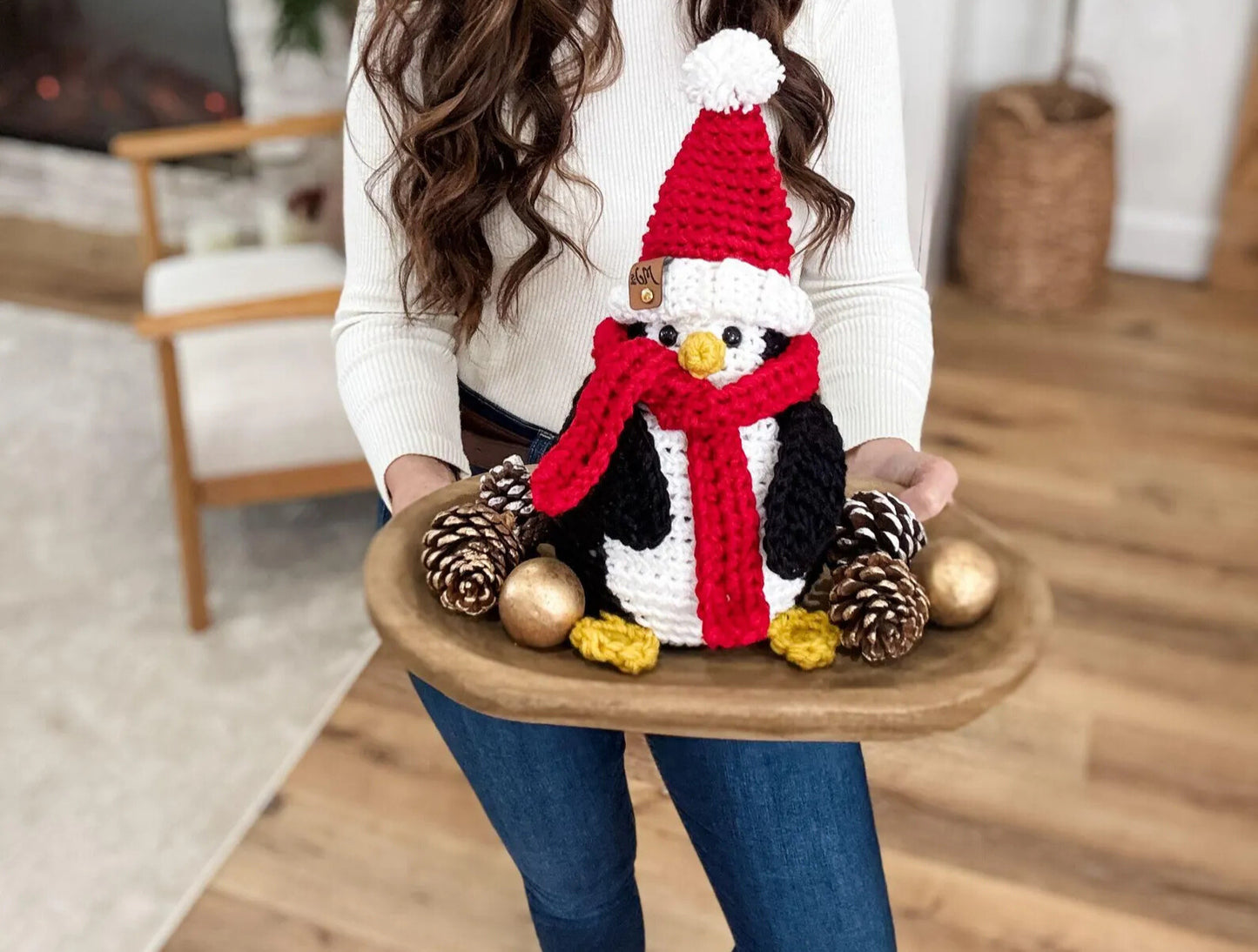 Merry & Bright Santa Penguin Crochet Pattern