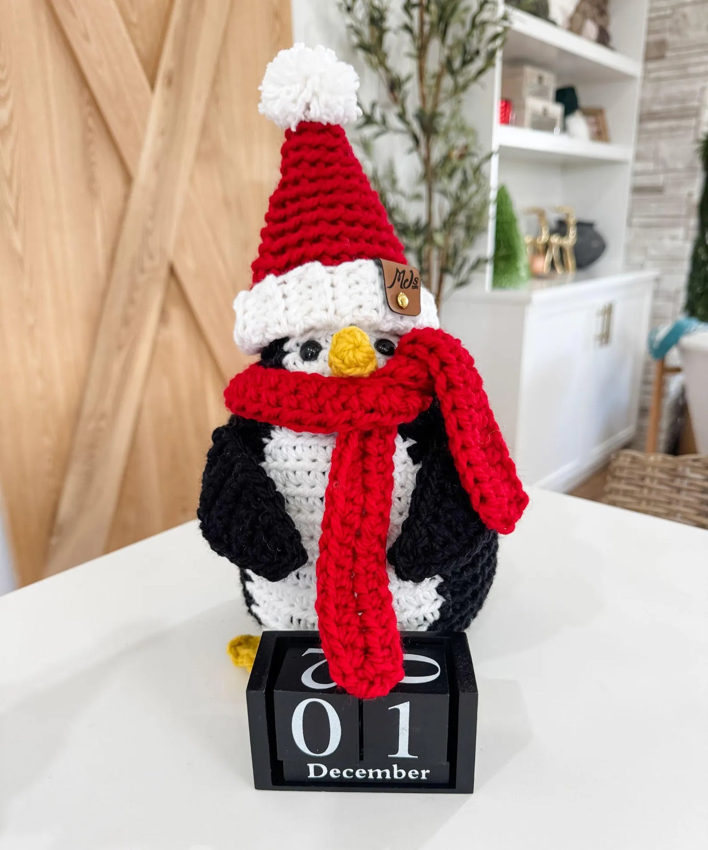 Merry & Bright Santa Penguin Crochet Pattern