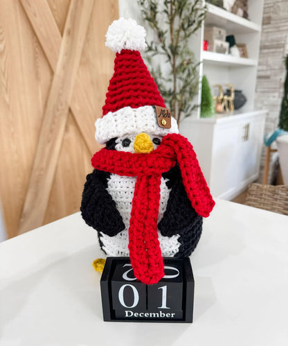 Merry & Bright Santa Penguin Crochet Pattern