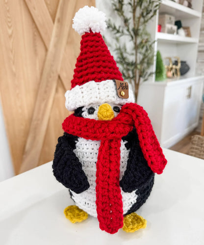 Merry & Bright Santa Penguin Crochet Pattern