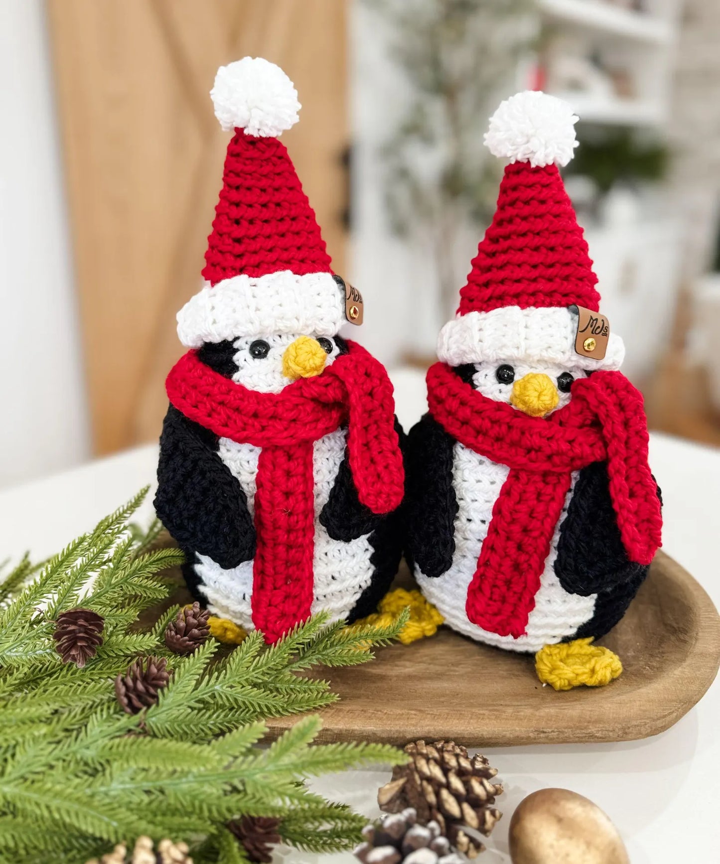 Merry & Bright Santa Penguin Crochet Pattern