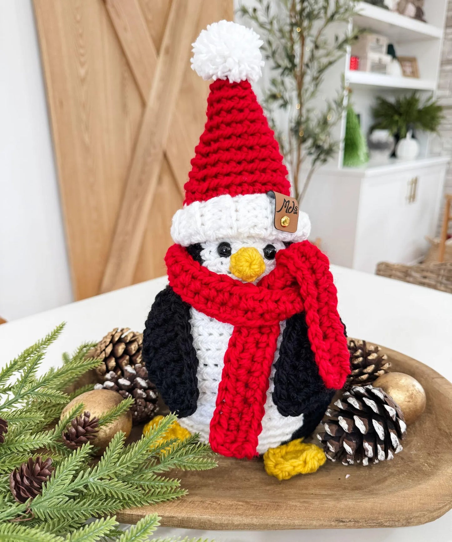 Merry & Bright Santa Penguin Crochet Pattern