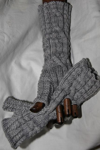 Snugs Fingerless Gloves Knitting Pattern