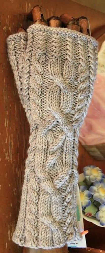 Snugs Fingerless Gloves Knitting Pattern