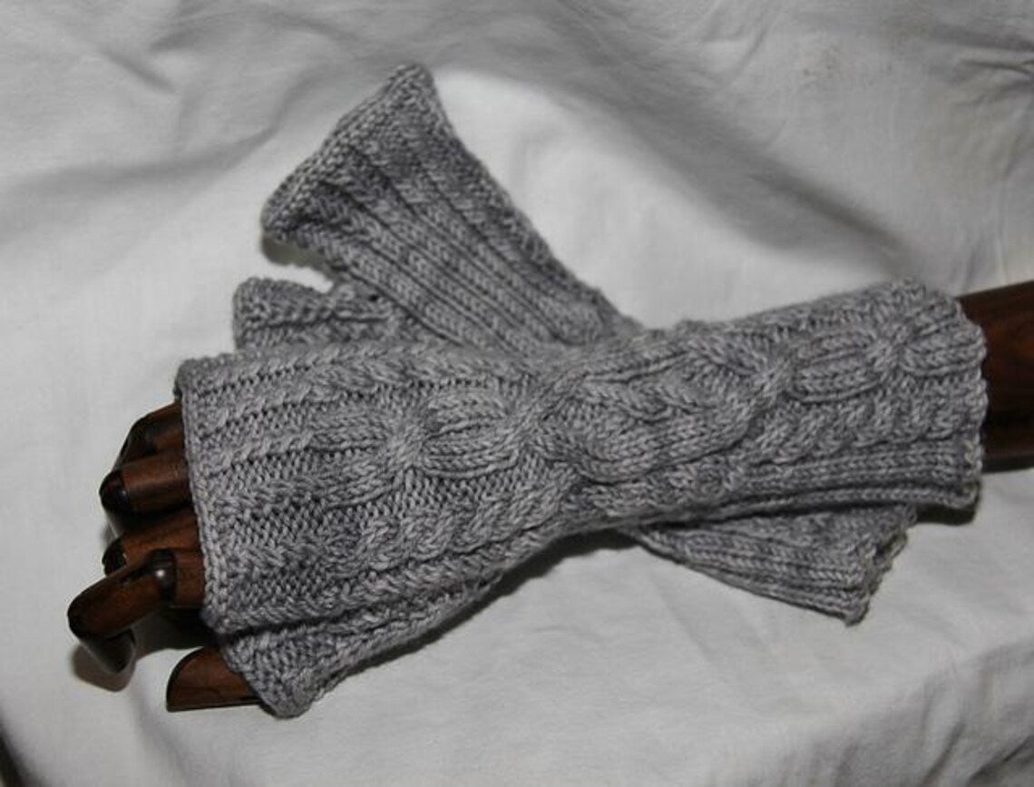 Snugs Fingerless Gloves Knitting Pattern