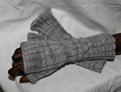 Snugs Fingerless Gloves Knitting Pattern