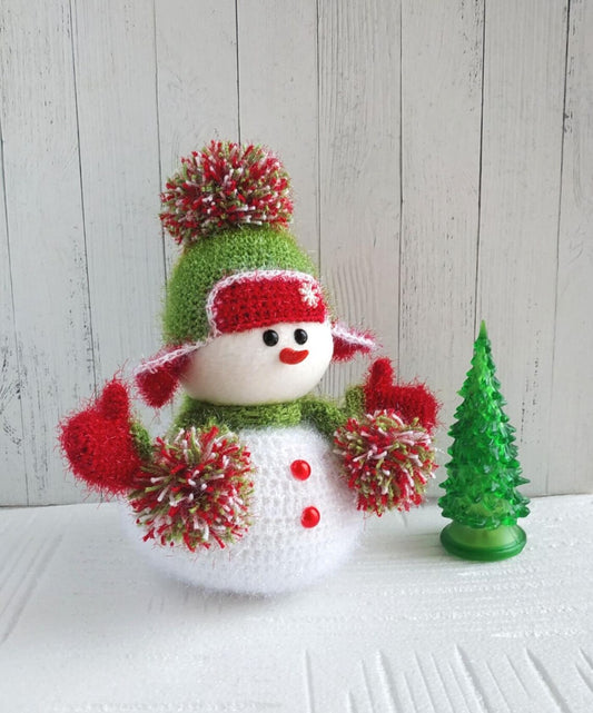 Christmas Snowman Crochet Pattern