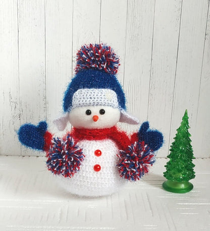 Christmas Snowman Crochet Pattern