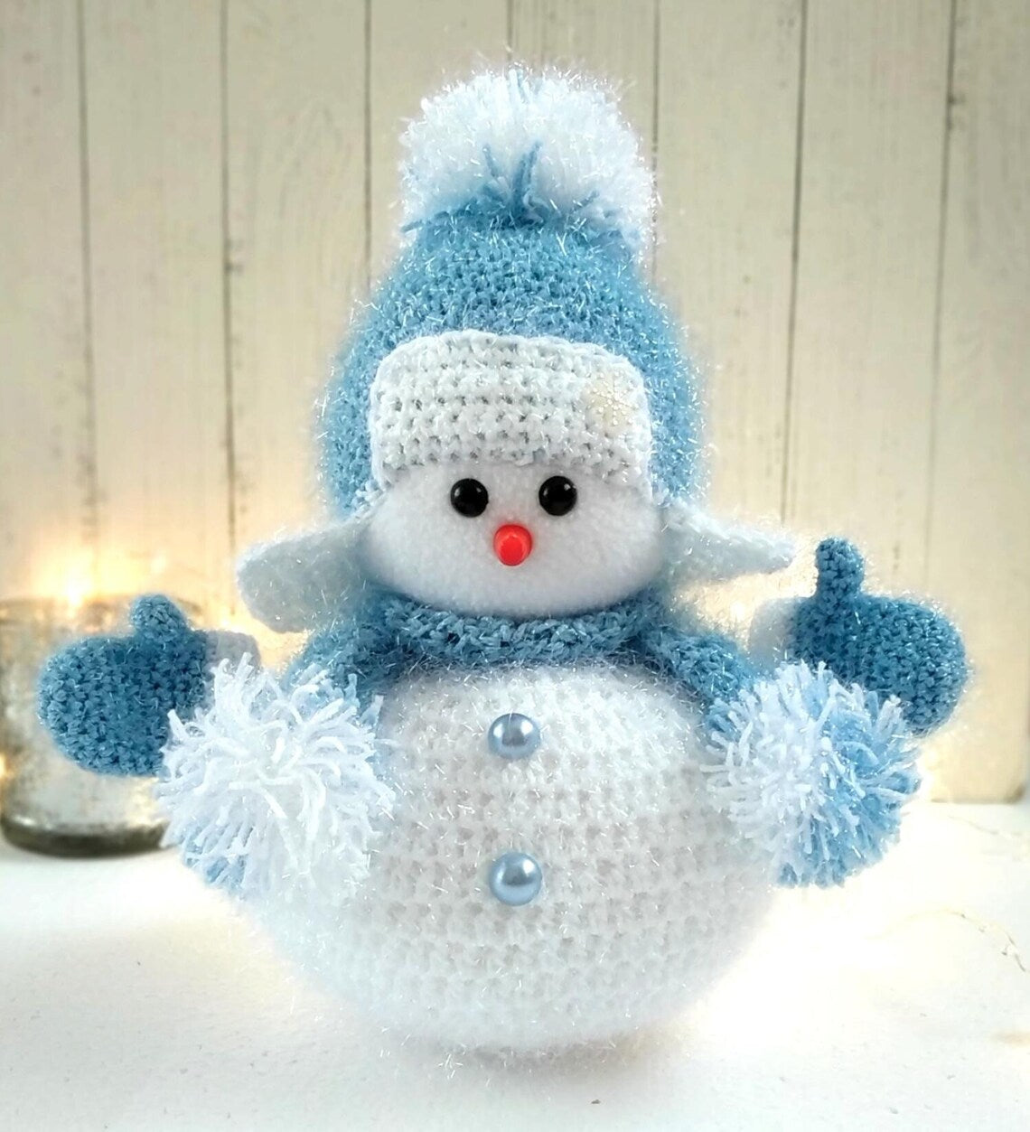 Christmas Snowman Crochet Pattern