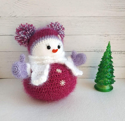 Christmas Snowman Crochet Pattern