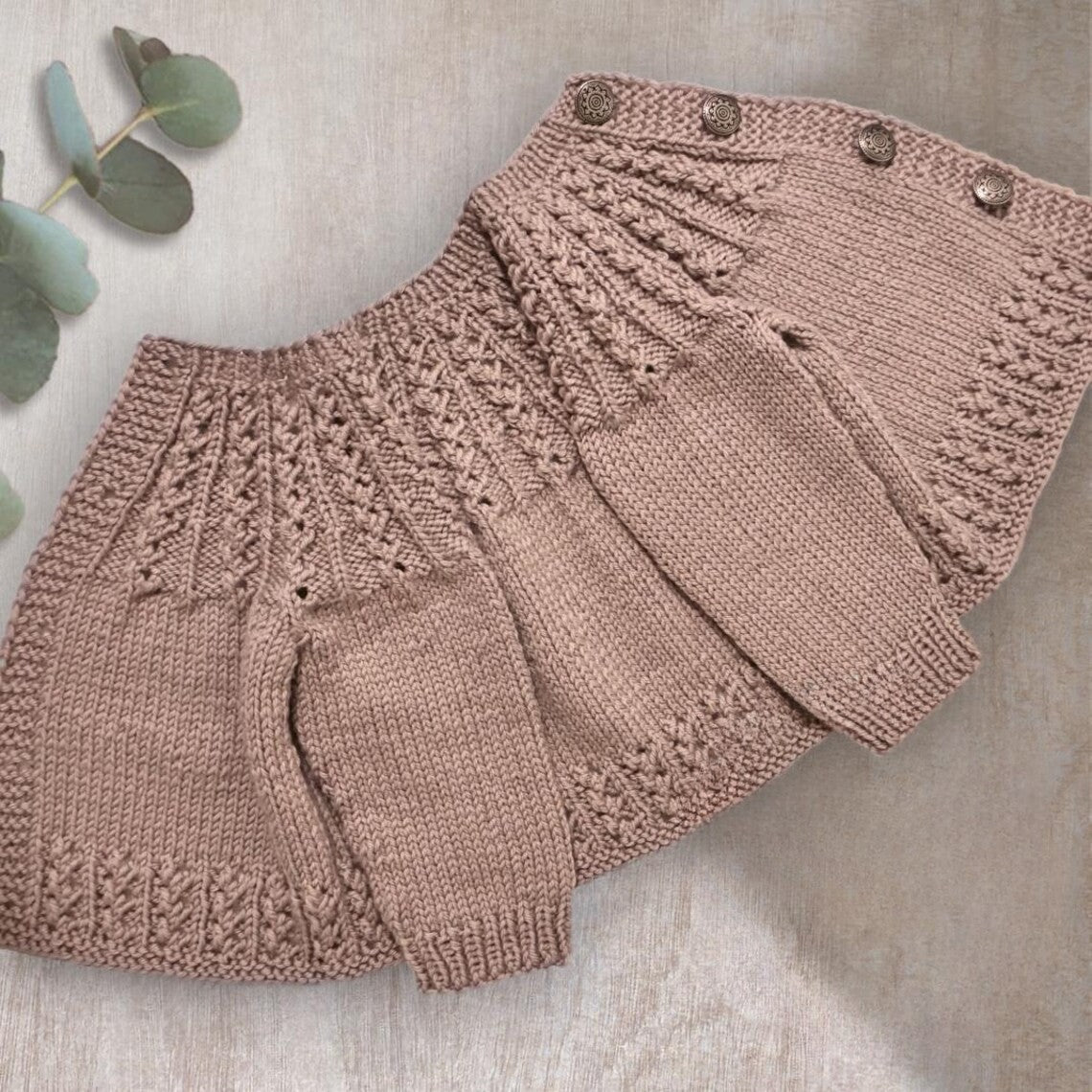 Celeste Lace Yoke Cardigan Knitting Pattern