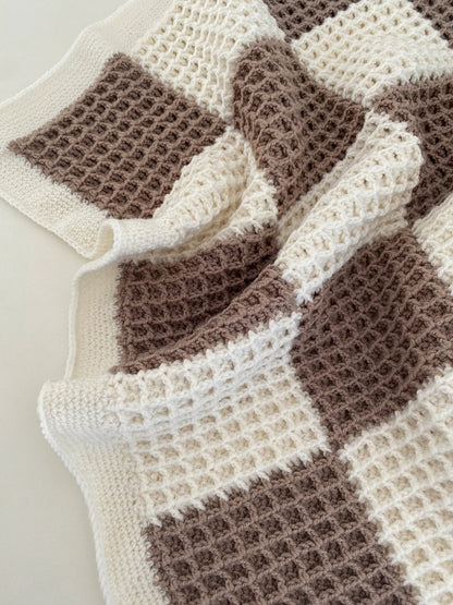 All Checkered Out Baby Blanket Crochet Pattern