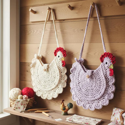 Chicken Purse Crochet Pattern
