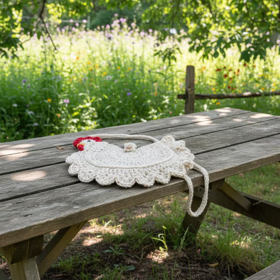 Chicken Purse Crochet Pattern