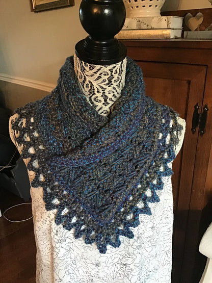 Chloe Neck warmer crochet pattern