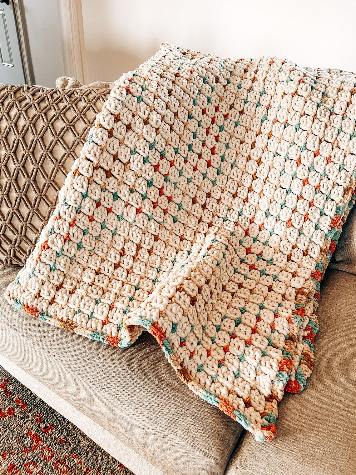 Cozy Cloud Blanket Crochet Pattern