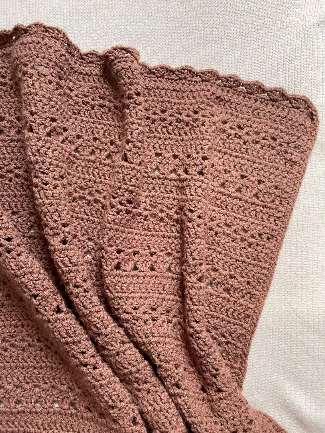 Cozy Boho Throw Blanket Crochet Pattern