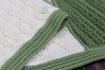 Crazy for Cables Blanket Crochet Pattern