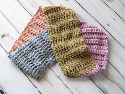 Stonewashed Beanie Crochet Pattern