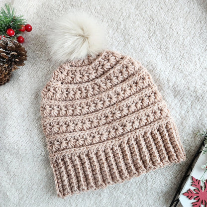 Starry Ridge Beanie Crochet Pattern