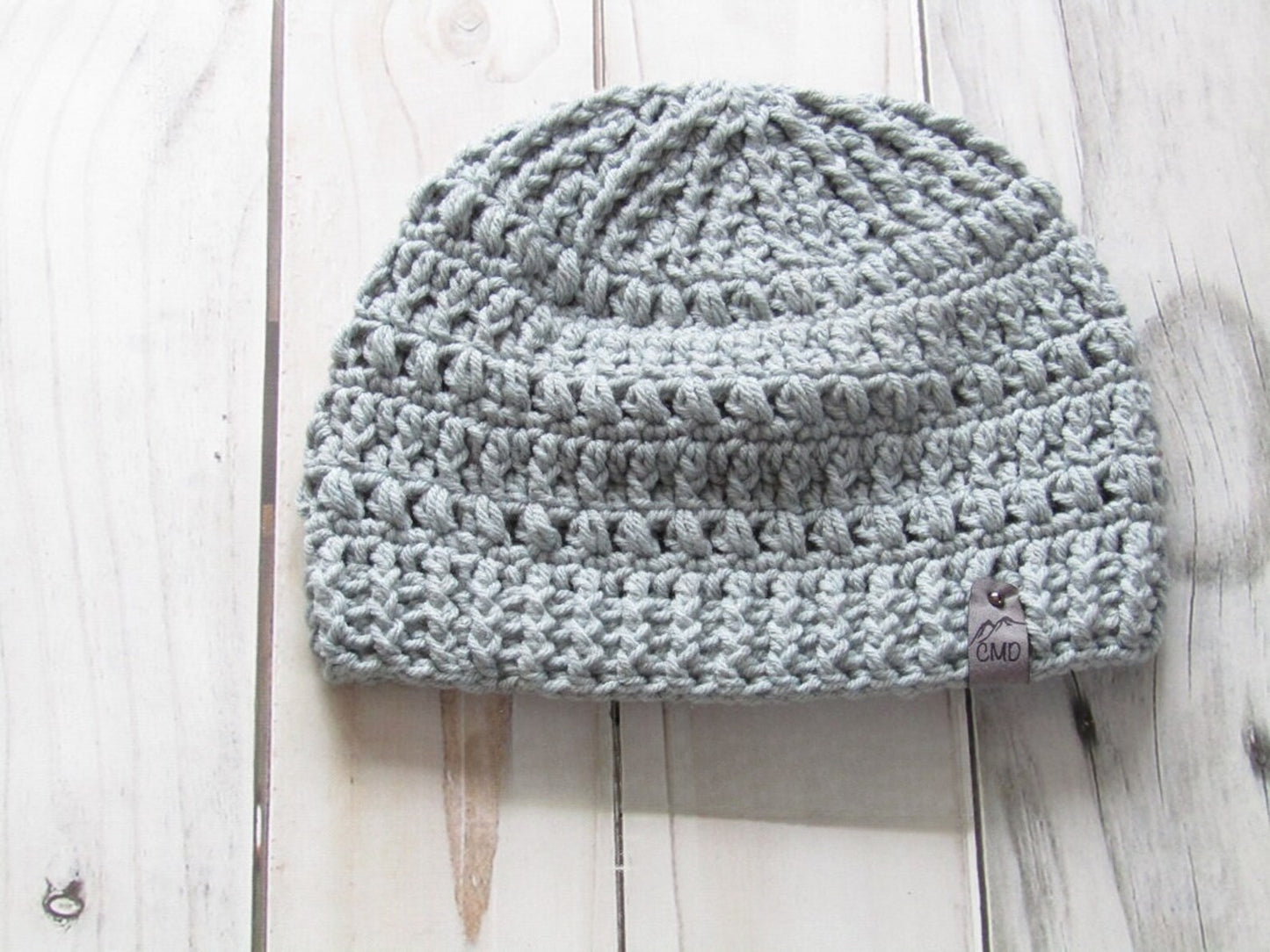 Stonewashed Beanie Crochet Pattern